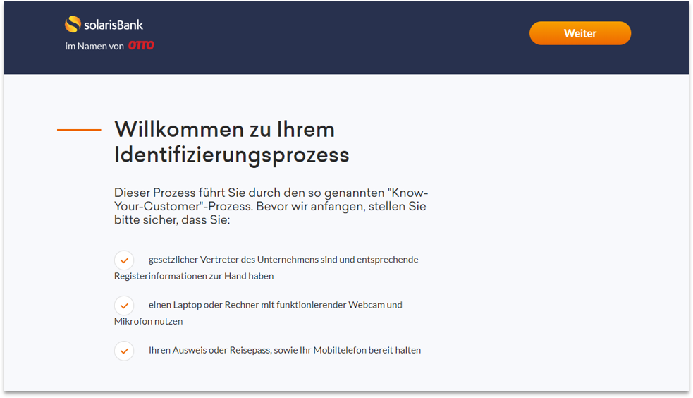 Screenshot von den letzten Schritten